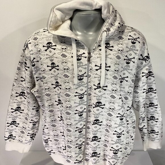 South Pole | Shirts | Southpole 3xl Vintage Hoodie Sweatshirt Skulls ...